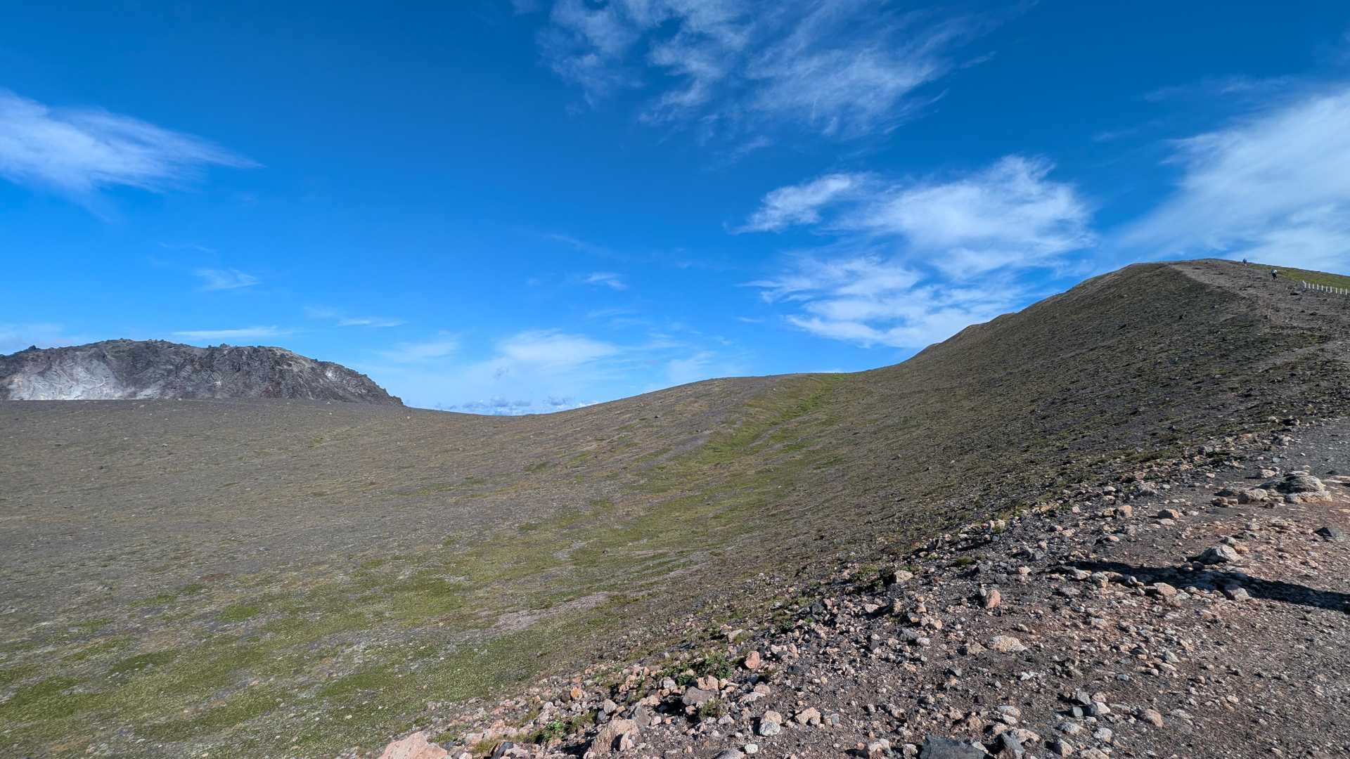 反時計回り↪️やとすぐ東山⛰️やけど登りなんだよね🤔