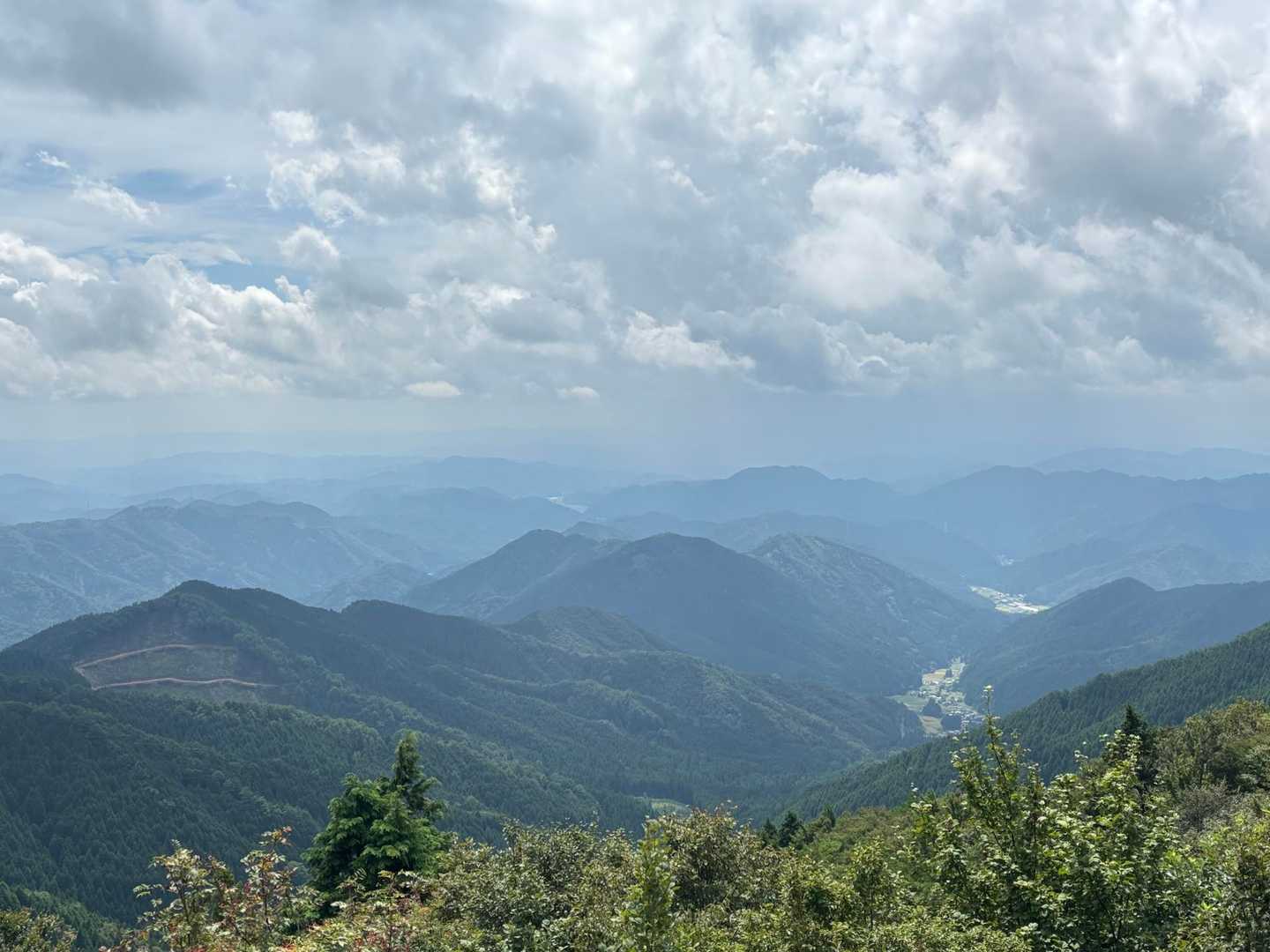 霧が晴れた見えてきた✨✨