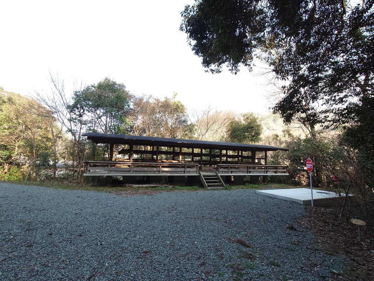 材木を保存しているらしいです