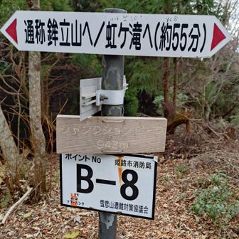 ジャンクションピークです✨️
虹ヶ滝方向に進みます✨️