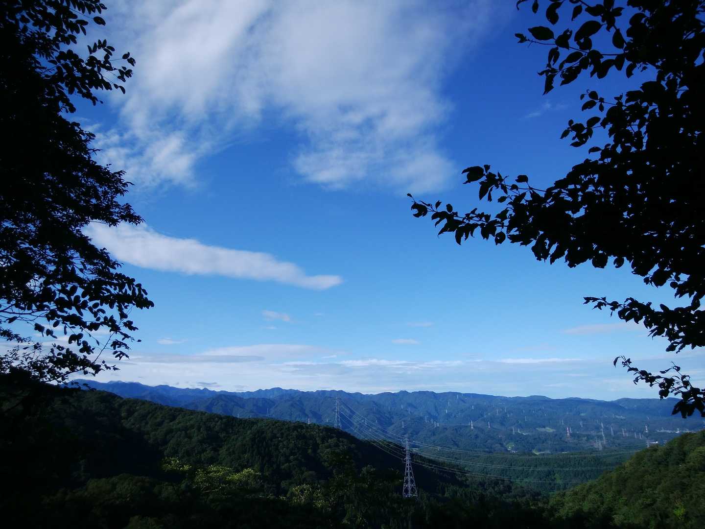今の時間ならまだ青空見れるはず