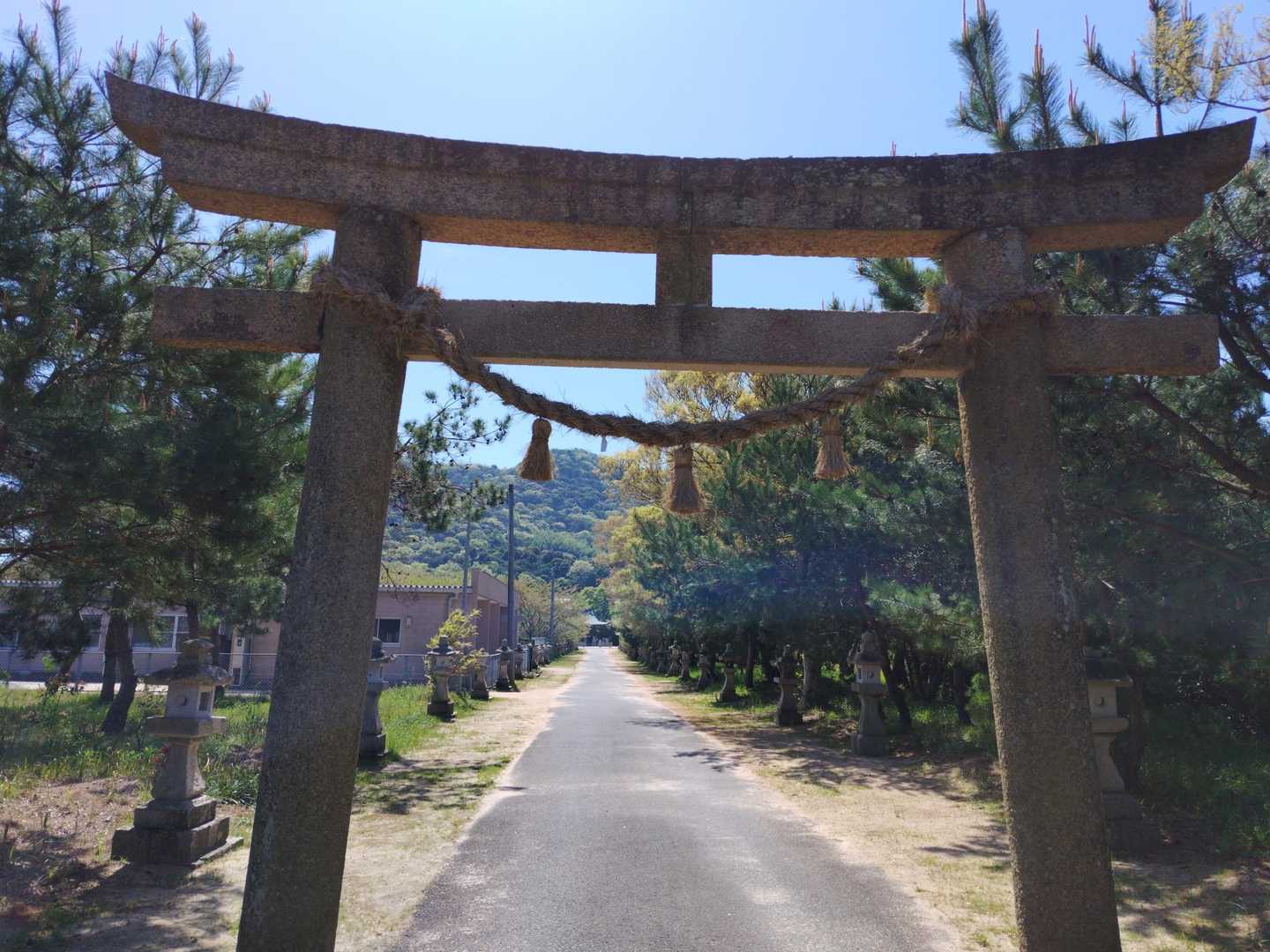 今回も赤崎神社の駐車場をお借りしました😄