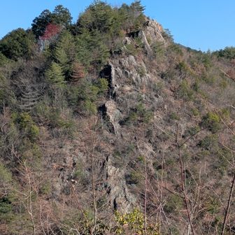 岩ゴツゴツ、登ってみたい😆