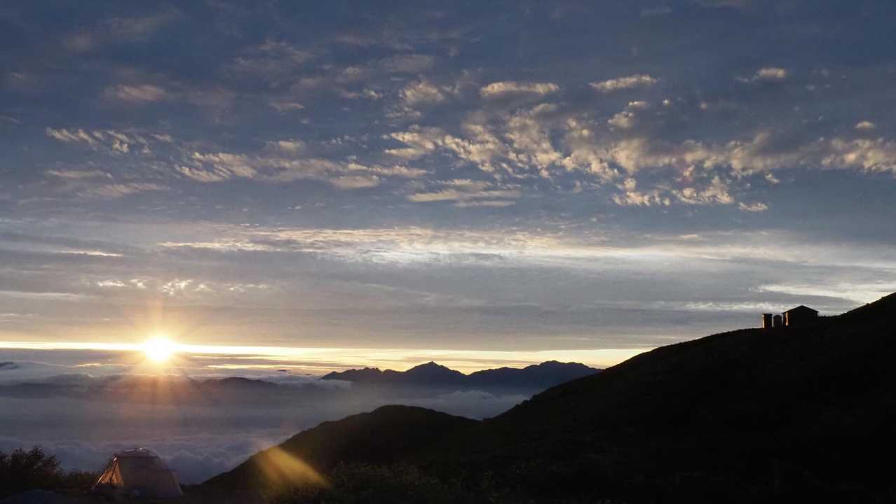 中央アルプス縦走（木曽駒ヶ岳〜空木岳） の写真 28