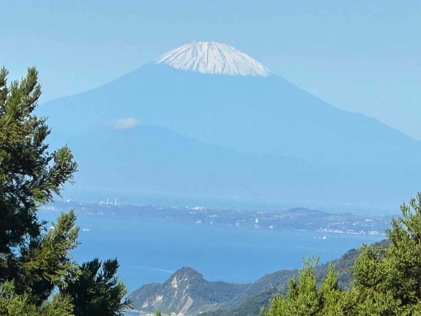 ベレー帽の富士山