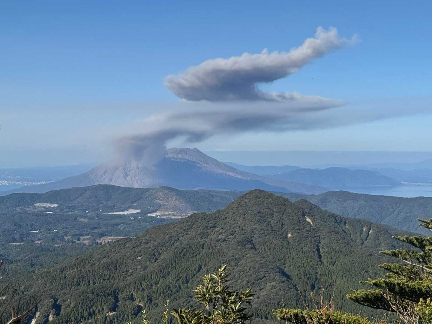 桜島が噴火🌋✨
鹿児島気分が盛り上がる⤴️