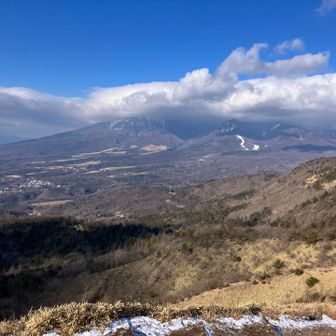八ヶ岳は最後まで
雲が掛かったままでした