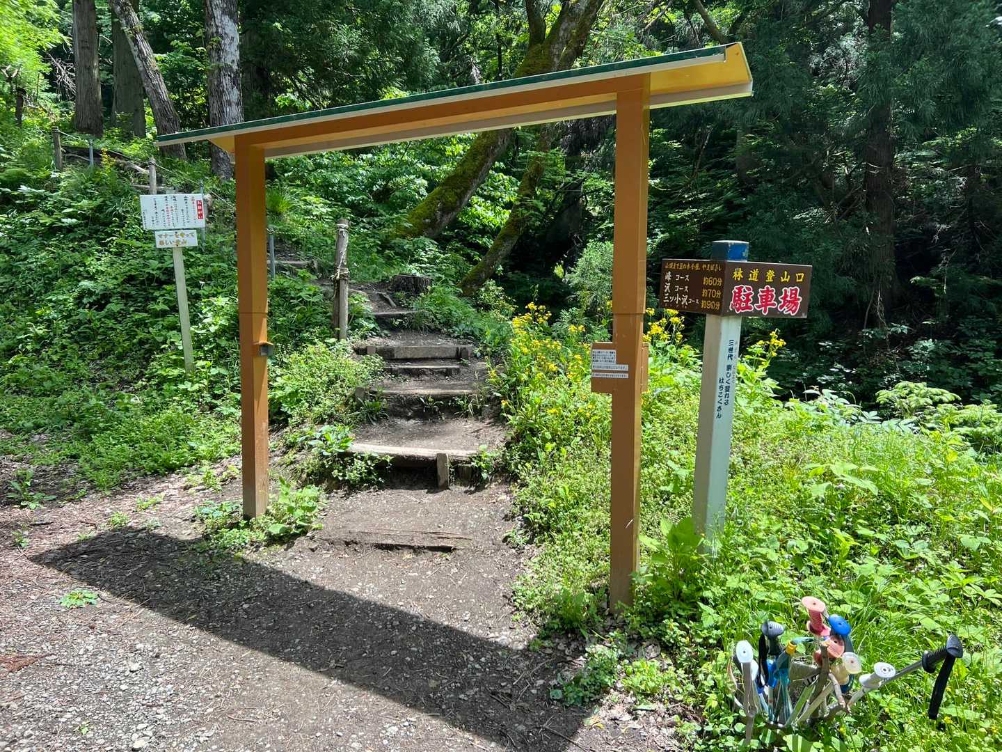 峰コースで行きます🚶