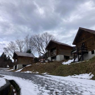 ロッジみたいなのがたくさんあった