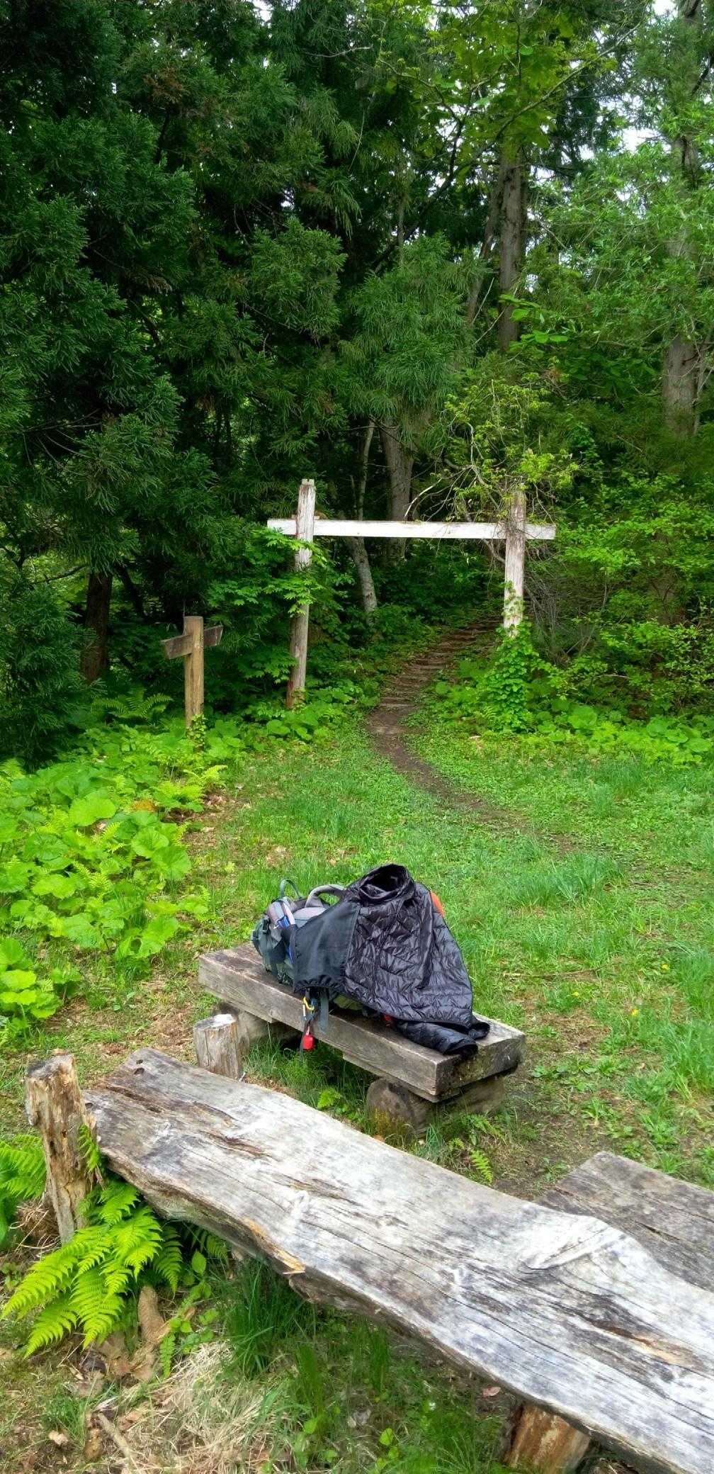 久渡寺山 往復コースの写真