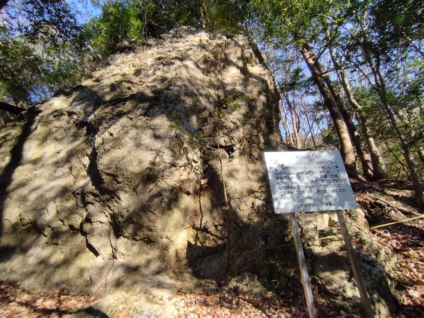 でいだら坊の岩
なぜ各地ダラダラの言い伝えがあるのだろ？興味深い