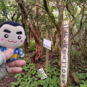 二子岳山頂