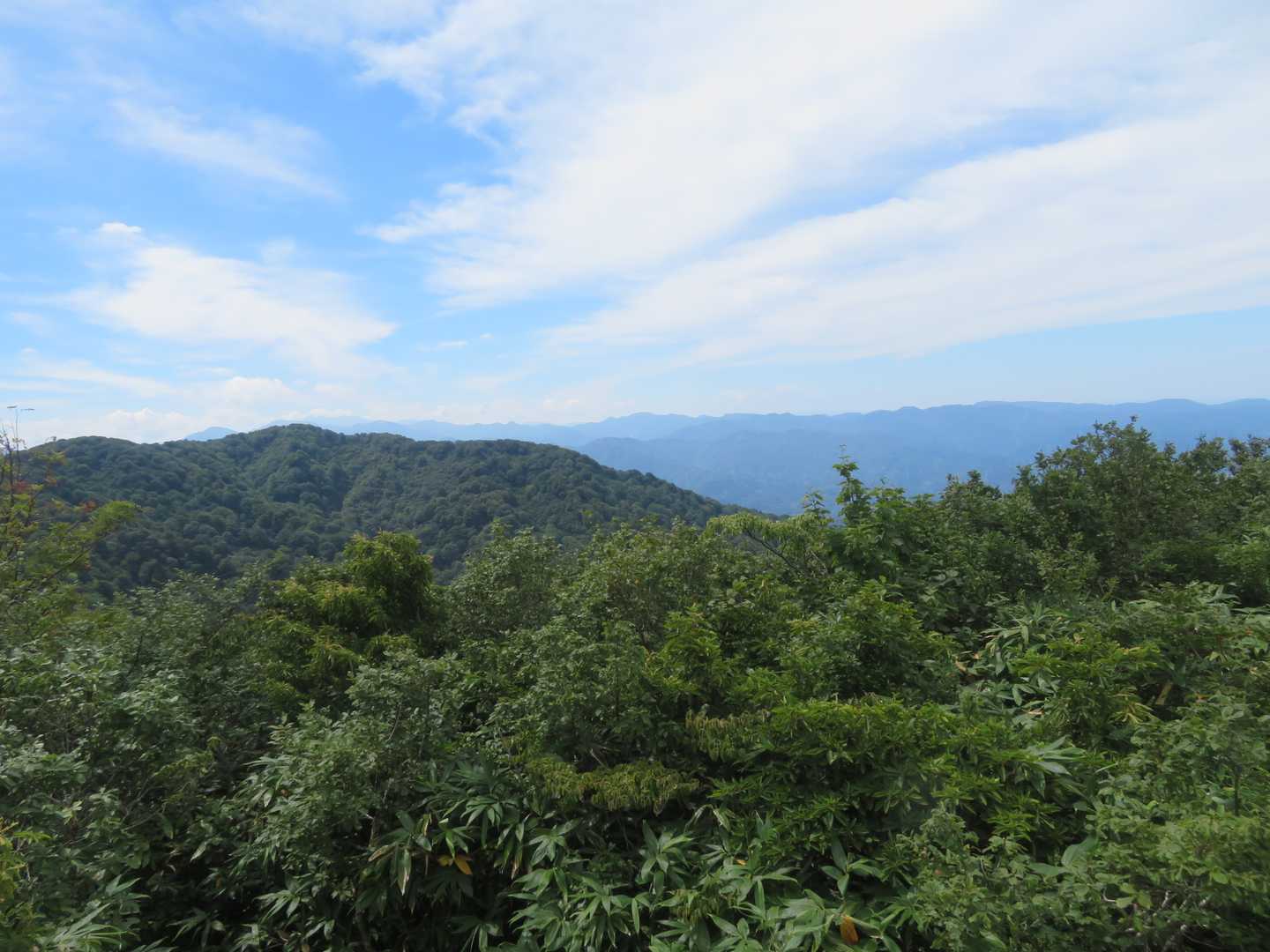 白兀山からの風景