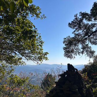 天狗岩辺りからの展望