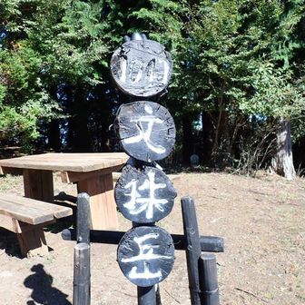 文殊岳　到着