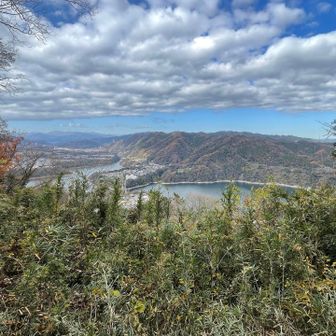 津久井湖越しの南高尾