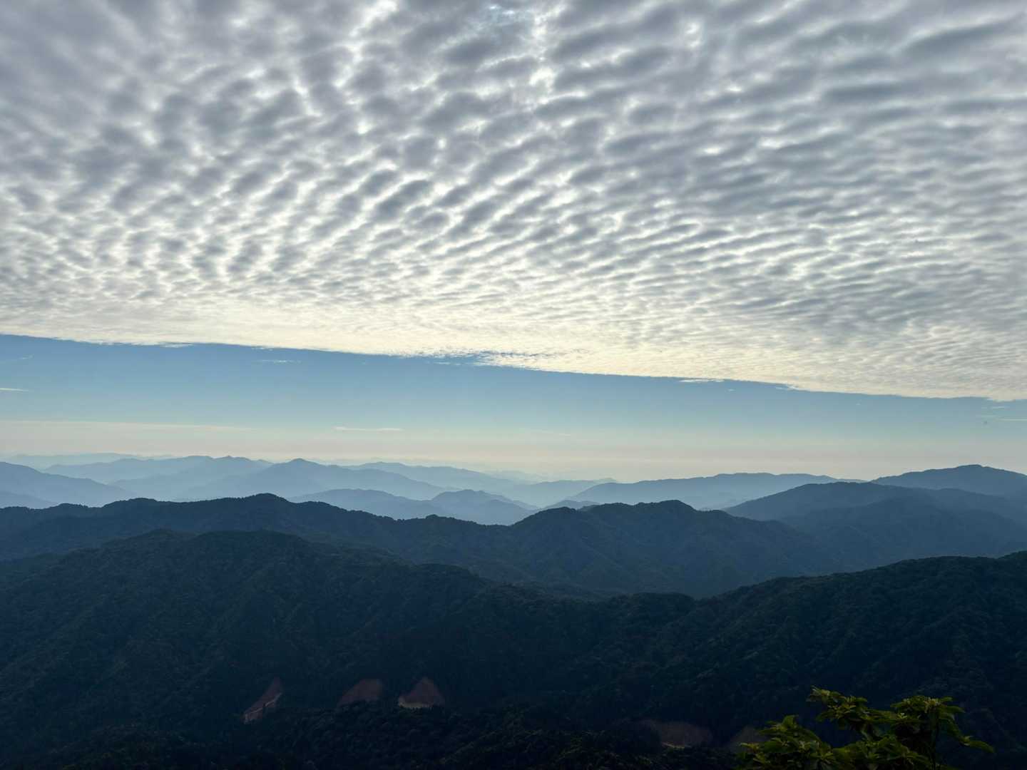 おぉ〜雲が落ちてきそう！