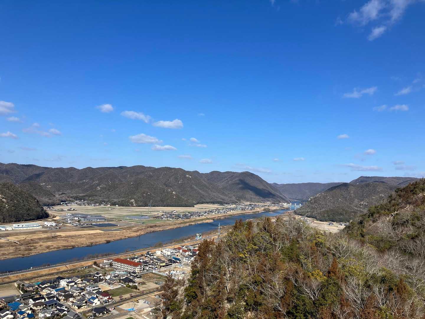 景色見ながらできます。