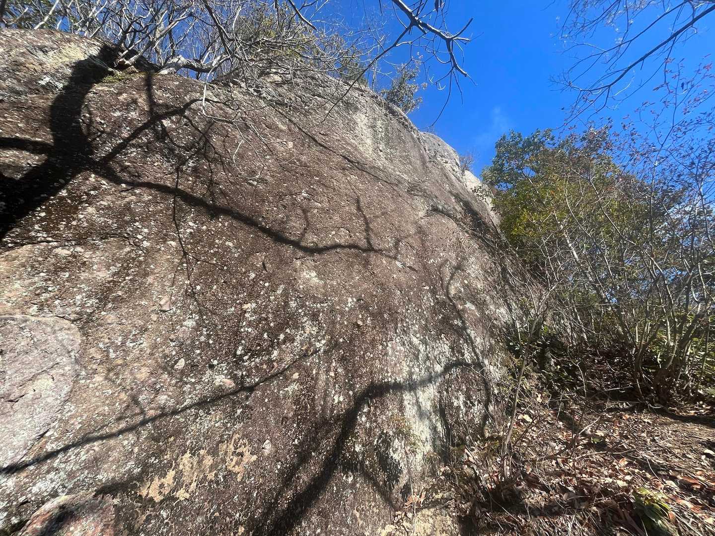 『屏風岩』登り始めて最初に出会ったお岩さん。

姫路でお岩さんは、別の意味になっちゃうのよ…。