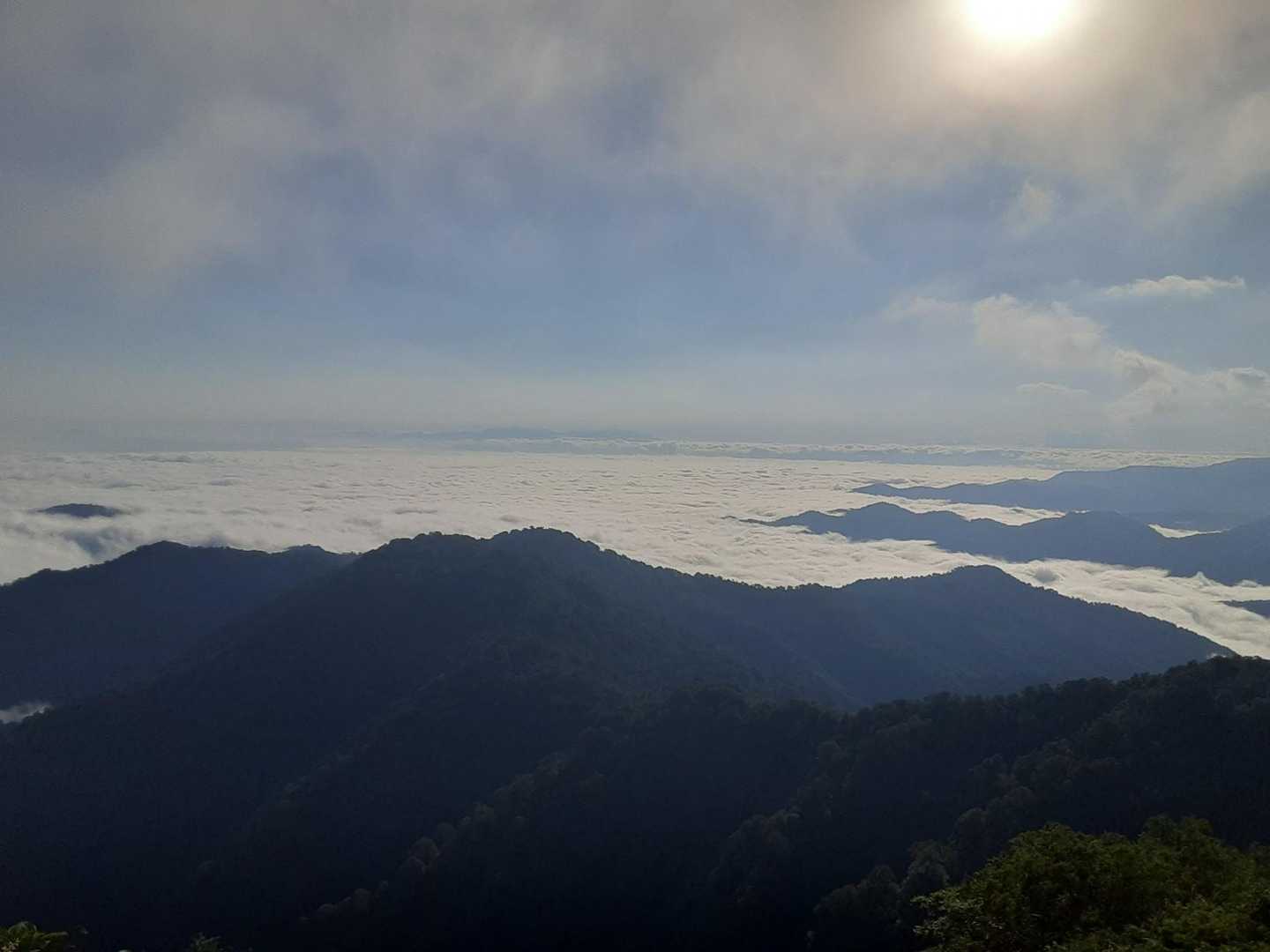朝の雲海