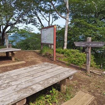 前半戦のメインどころ、菰釣山山頂に到着