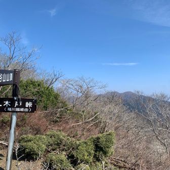 烏谷山と、武奈ヶ岳。今日は、無風。