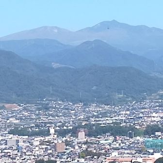 根子岳と四阿山