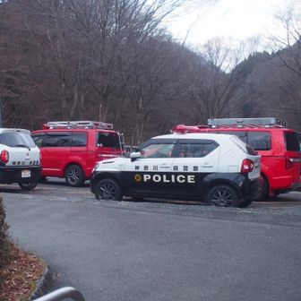 ビジターセンター駐車場