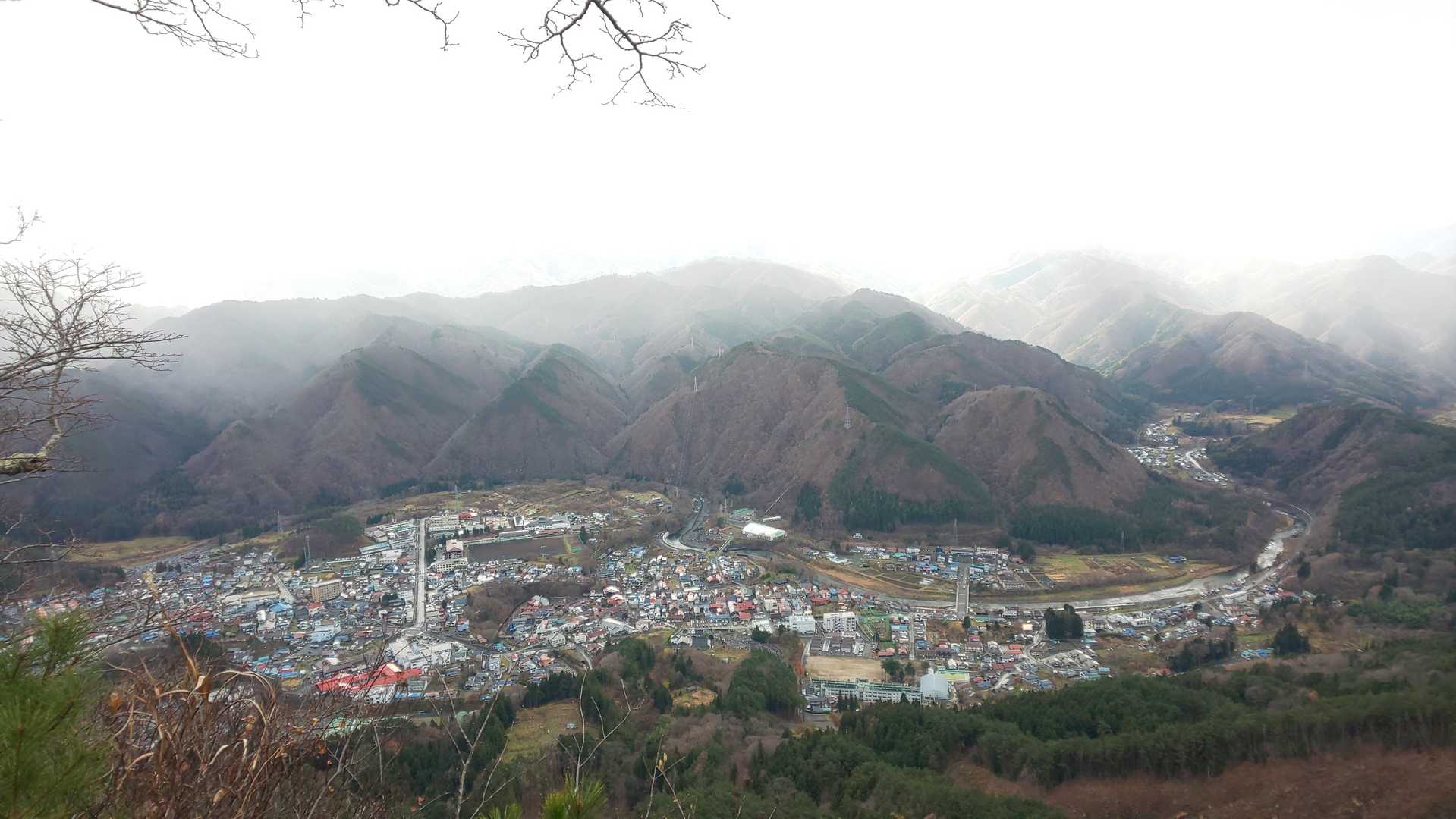 展望台からは岩泉の素晴らしい景色✨✨山々が重なり、これまた素晴らしい♡
