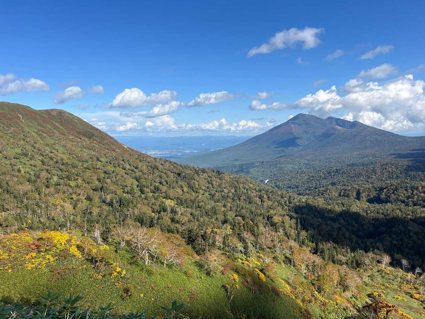 源太ヶ森と岩手山