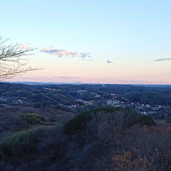 東方面。初日の出バッチリです