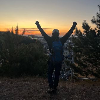 この夕焼け空のご褒美感半端ない✨✨