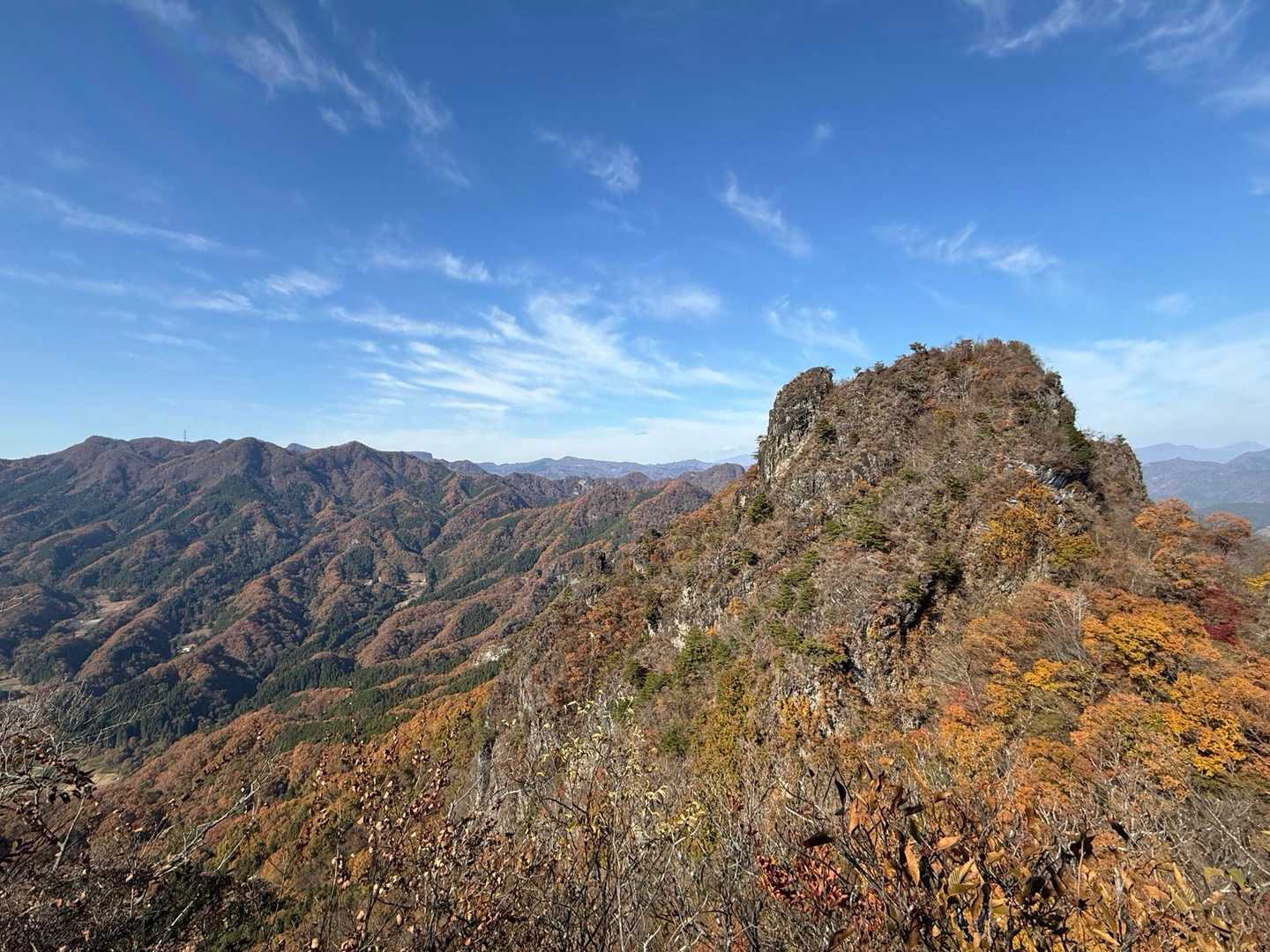 こちらは荒船山方面