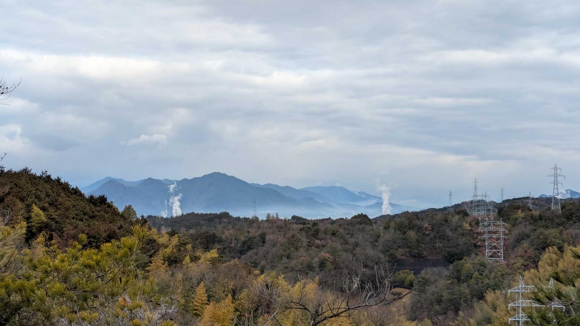 岩国駅-フレスタモールカジル岩国バス停-平家山登山口-岩倉 縦走コースの写真