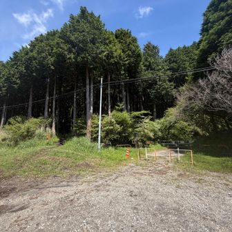 表尾根はゲート、今回は左の登山口