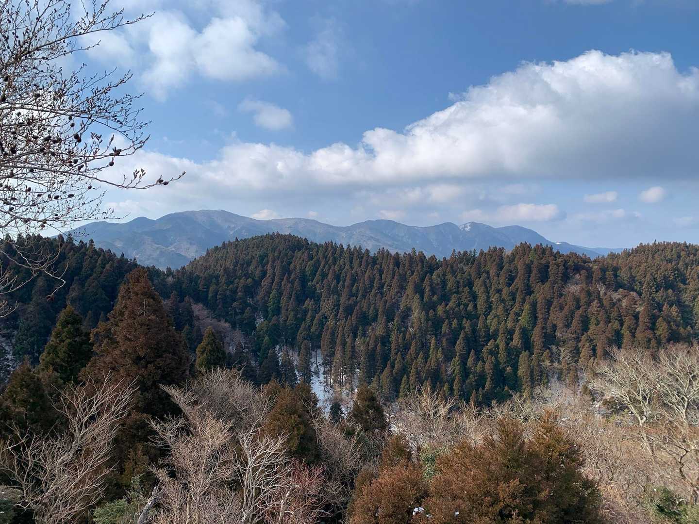 井原山から雷山⛰️