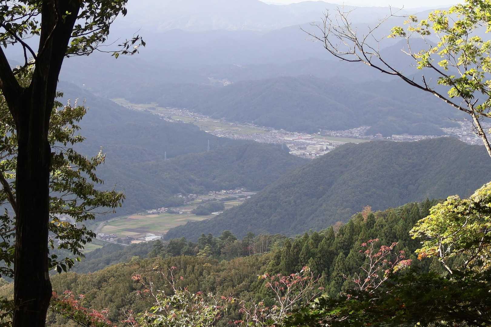 山頂からの眺め