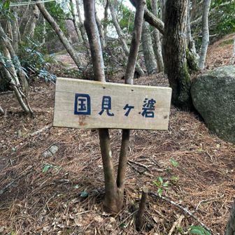 立派な山名標識もあり。