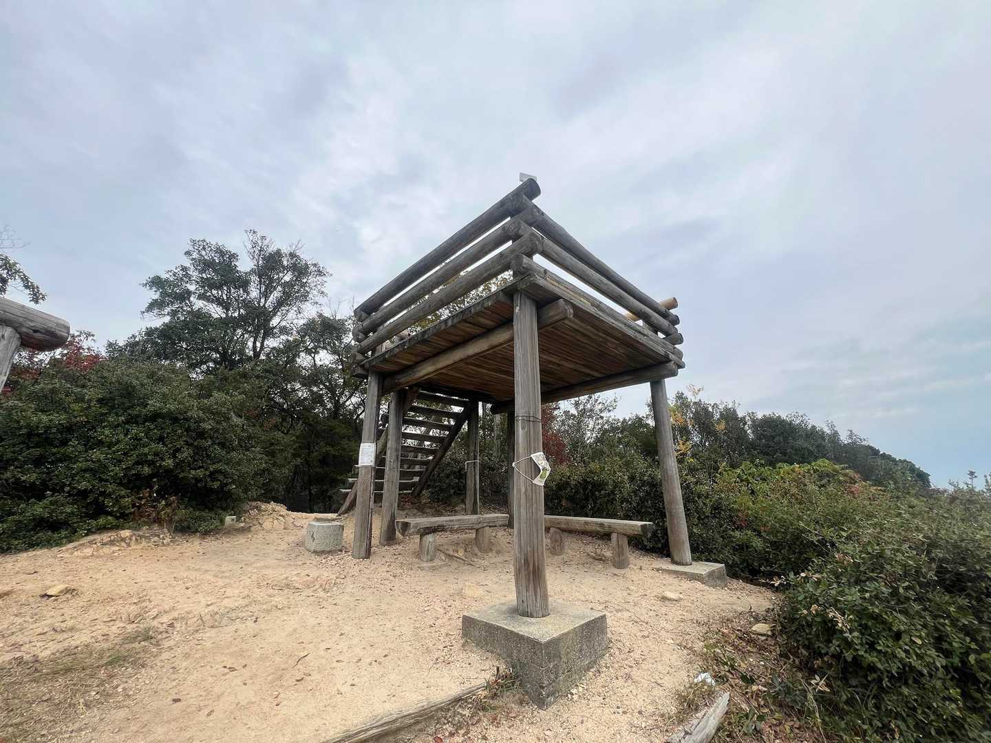 須磨浦公園駅-須磨浦公園駅-須磨浦公園駅前バス停-旗振山- 縦走コースの写真