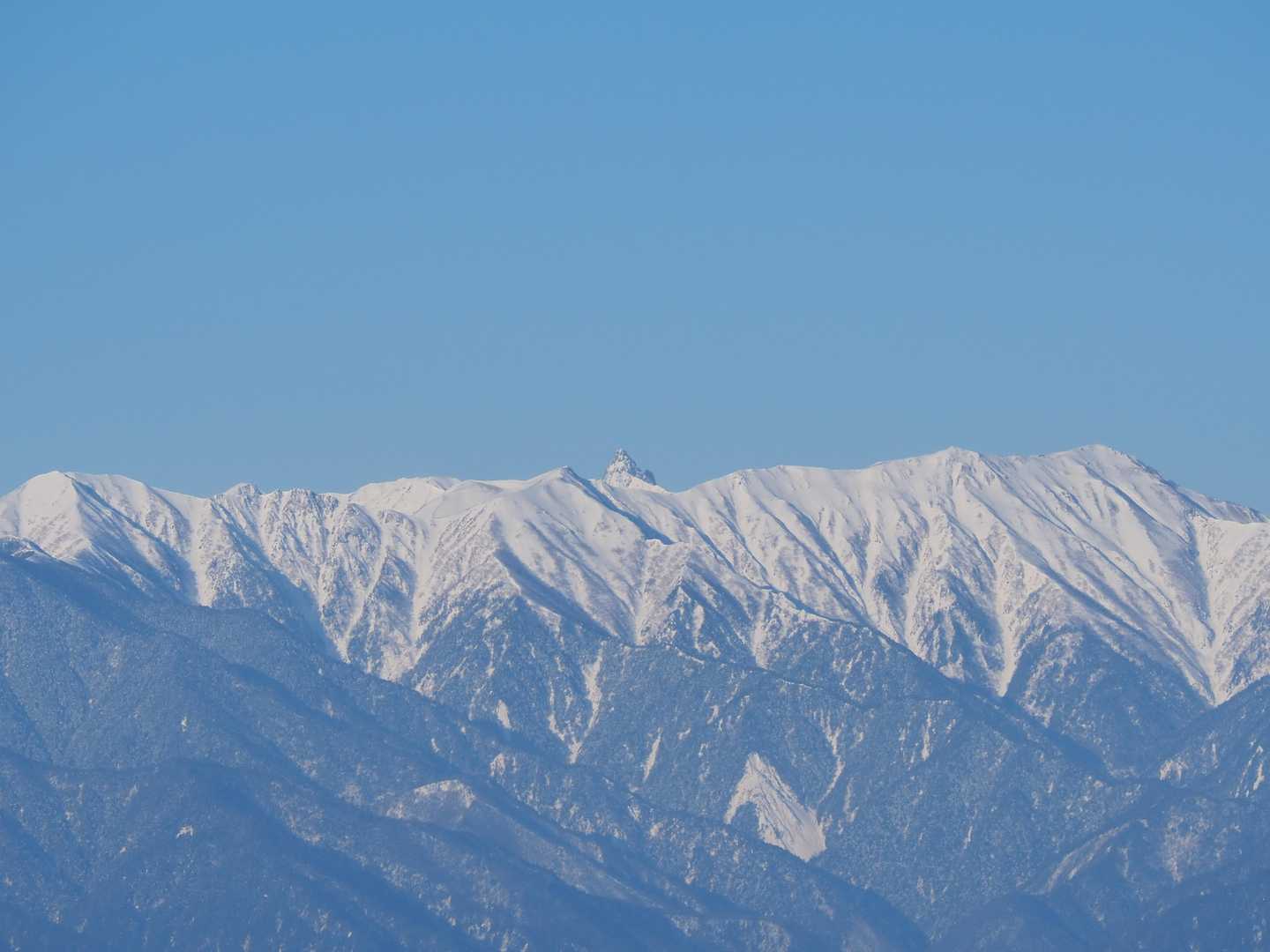 四阿屋山 往復コースの写真