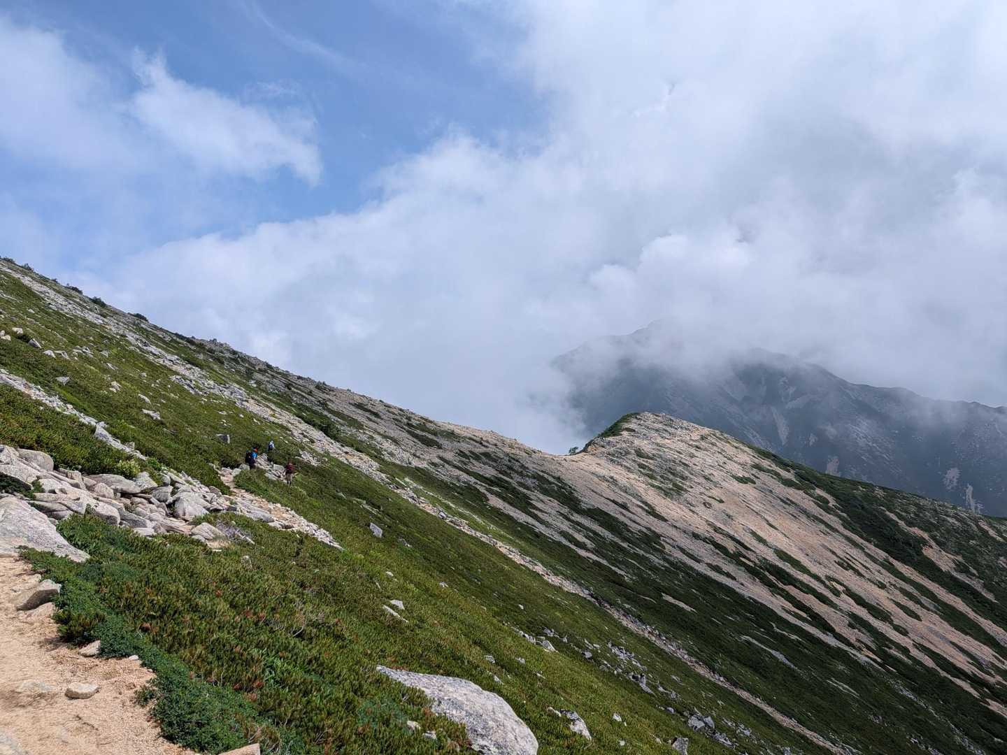 【縦走】燕→常念（中房温泉・一ノ沢）の写真