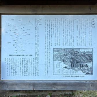 戦国時代🧐武田軍の狼煙台だった