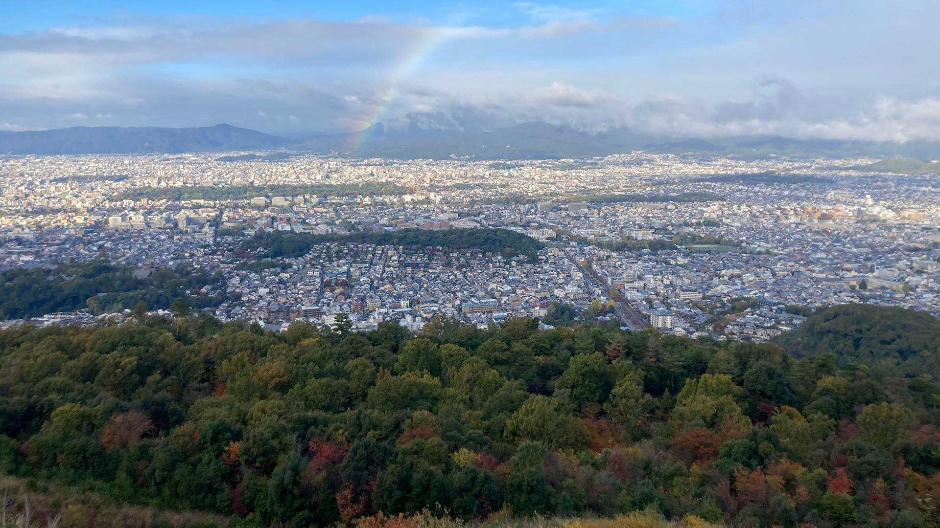 八神社登山口-善気山-法然院登山口 縦走コースの写真