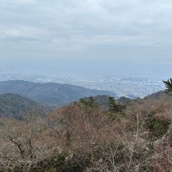 ガーデンテラスからの眺め。