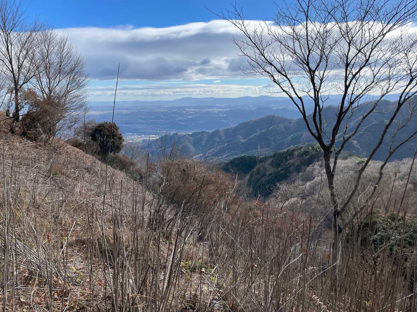 遠くは朝熊山