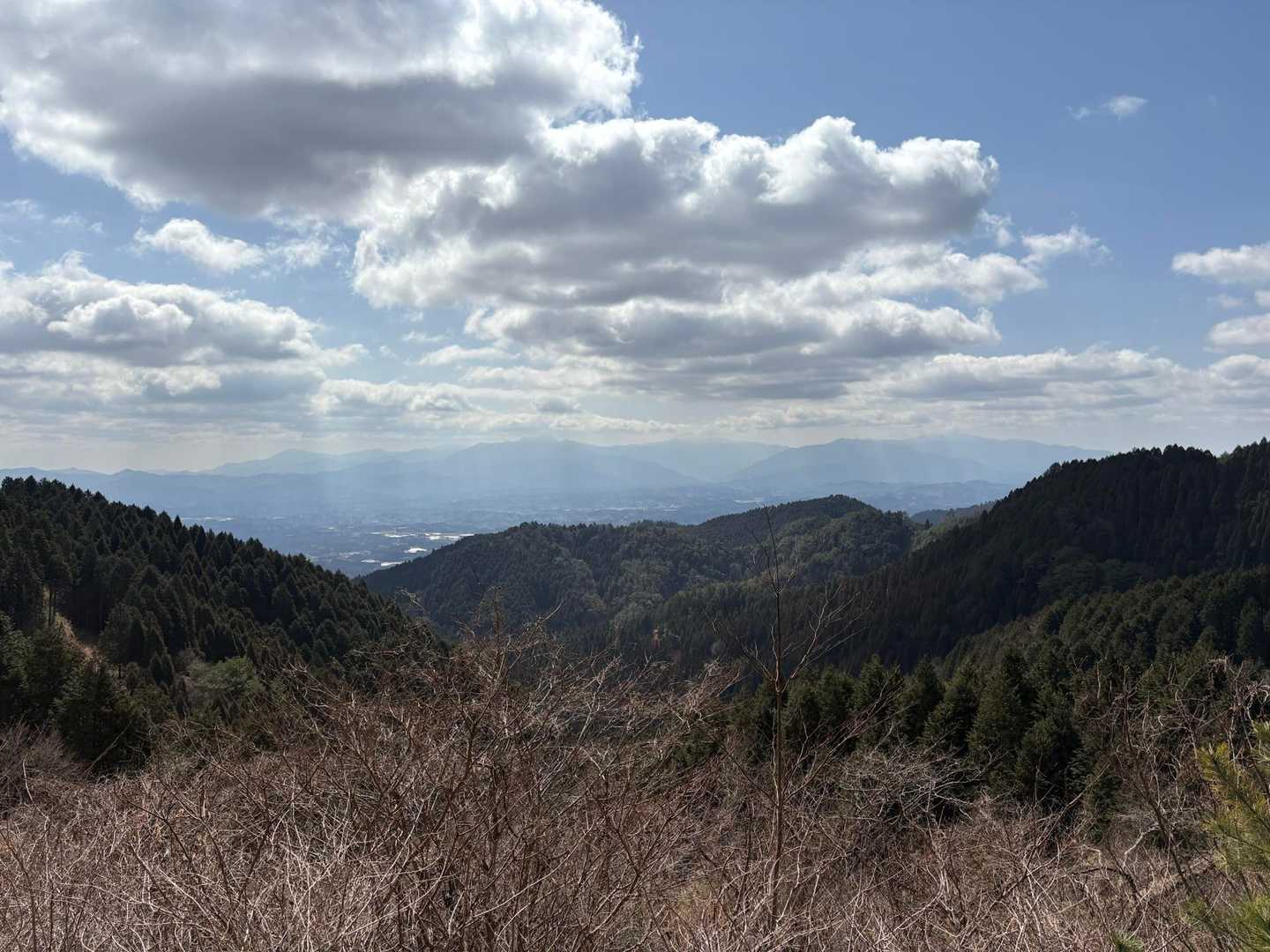 途中、祖母・傾が見渡せましたᨒ𖡼.𖤣𖥧