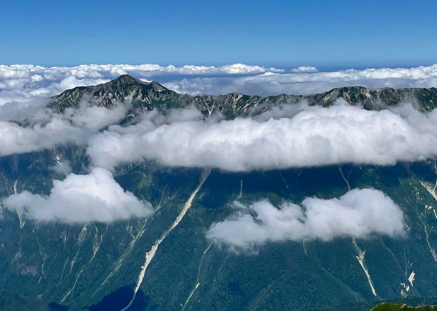 奥穂高岳 往復コースの写真