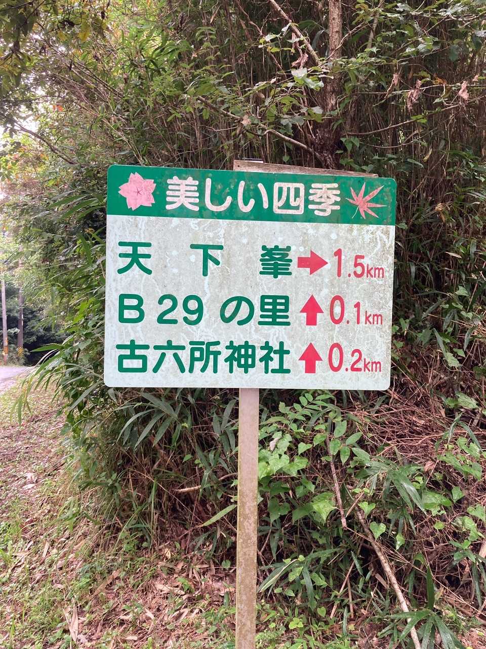 古美山園地🅿️のすぐ裏から　
スターティン🎶