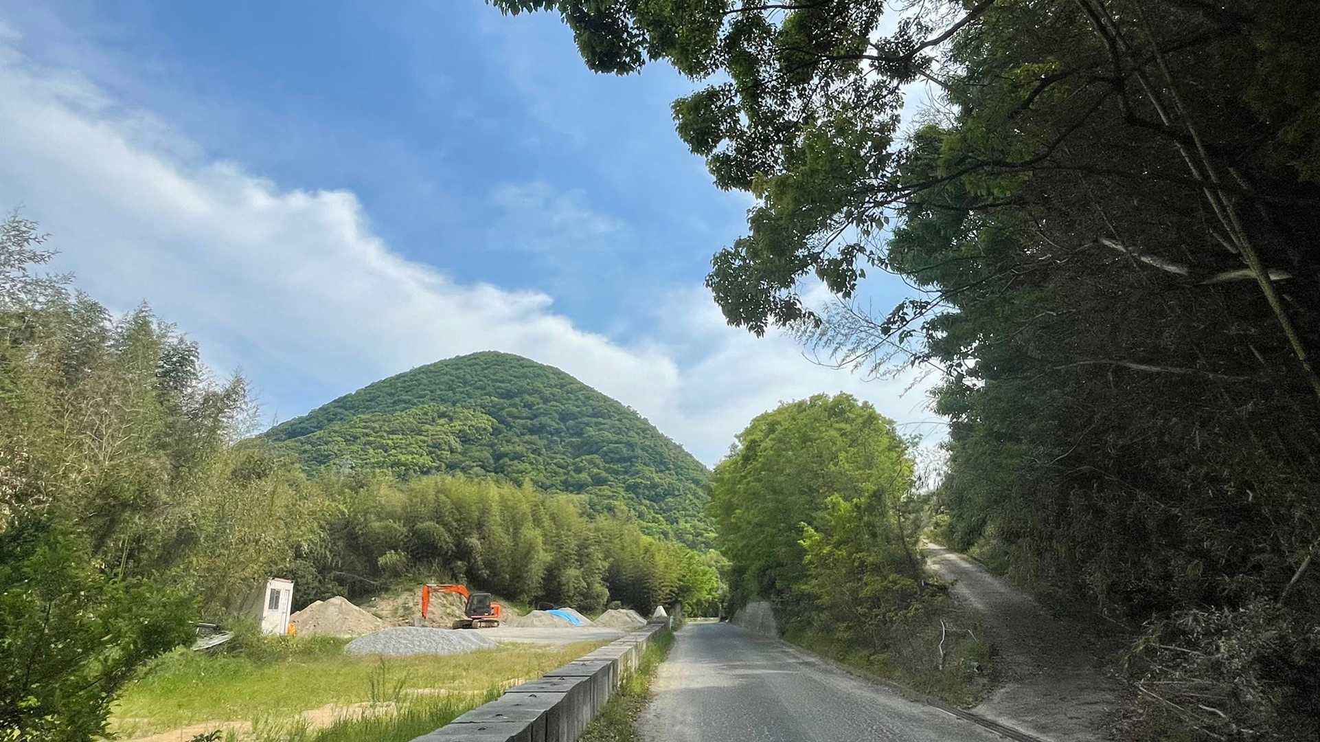 あとは車道をﾃｸﾃｸ(･ω･o*)
もぅ里山は限界かな💦