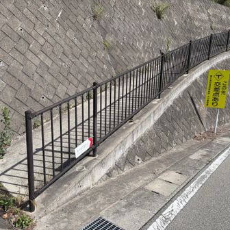 舗装路の甲州街道を歩くこと30分。やっと入り口に到着